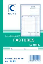 ELVE Manifold "Factures", 210 x 148 mm, tripli