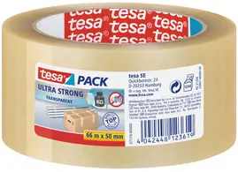 tesa tesapack Ruban adhésif ultra strong, 38 mm x 66m