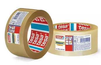 tesa tesapack Ruban adhésif 4124, PVC, 50 mm x 66 m