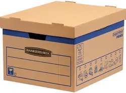 Fellowes BANKERS BOX Carton déménagement SmoothMove FastFold