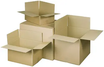 RAADHUIS Carton ondulé à plier, (L)710 x (P)500 x (H)110 mm