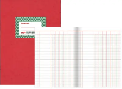RNK Verlag Piqûre à colonnes, A4, 6 colonnes