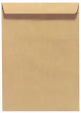 herlitz Pochette d'expédition, C4, sans fenêtre, marron