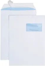 GPV Pochettes Premier Numérique, C4, à fenêtre, blanc