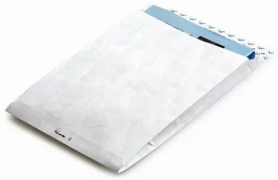 Tyvek Enveloppe d'expédition à soufflet C4, sans fenêtre,