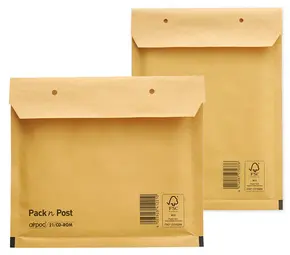 MAILmedia Pochettes d'expédition matelassées, typ 15/E, brun