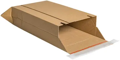 SMARTBOXPRO Pochette d'expédition, carton ondulé, A4, marron