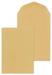 MAILmedia Enveloppe de paie / sachet de paie, C6, brun kraft