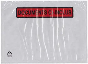 dm-folien Pochette porte-documents, 225 x 120 mm