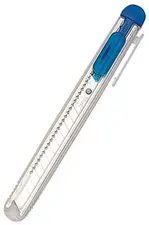 NT Cutter iA-120P, boîtier en plastique, bleu-transparent