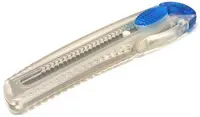NT Cutter iL-120P, boîtier en plastique, bleu-transparent