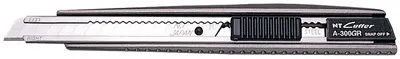 NT Cutter A-300GRP, boîtier en aluminium, anthracite