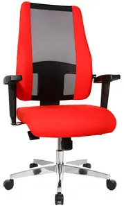 Topstar Fauteuil de bureau "Air Synchro", rouge