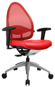 Topstar Fauteuil de bureau "Open Base 10", rouge