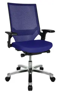 Topstar Fauteuil de bureau "Autosyncron 1", bleu royal