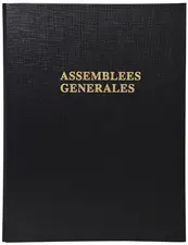 EXACOMPTA Reliure "Délibérations Assemblées Générales