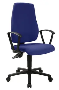 Topstar Chaise de bureau pivotante "Maxx 500", bleu
