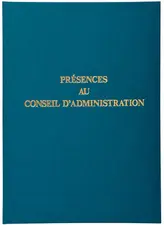 EXACOMPTA Registre "Présences au Conseil d'Administration