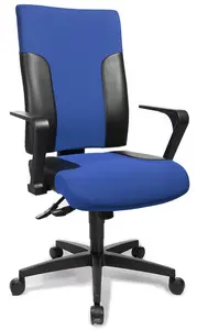Topstar Fauteuil de bureau "Two 20", bleu / noir