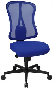 Topstar Fauteuil de bureau "Art Comfort Net", bleu / bleu
