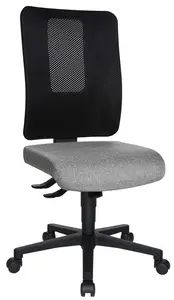 Topstar Chaise de bureau pivotante "Open X (N)", gris clair