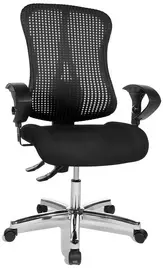 Topstar Chaise de bureau pivotante "Sitness 90", noir,