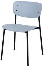 PAPERFLOW Chaise visiteur SOHO, set de 2, bleu