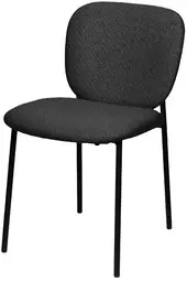 PAPERFLOW Chaise visiteur TWIST  set de 2, anthracite