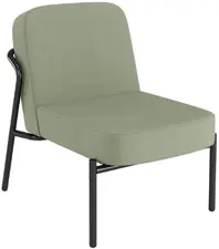 PAPERFLOW Fauteuil visiteur MEDSO RUND S, tissu, vert