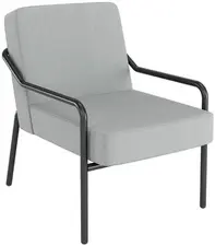 PAPERFLOW Fauteuil visiteur MEDSO KLASSIK M, tissu, gris