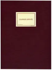 ELVE Registre "Courrier départ", 150 pages, 320 x 240 mm