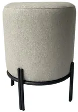 PAPERFLOW Tabouret NEST, rond, revêtement: gris