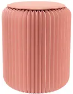 PAPERFLOW Tabouret pliable Flexistool, hauteur: 420 mm, rose