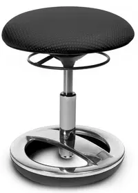 Topstar Tabouret pivotant pour enfant "Sitness Bobby", noir
