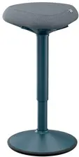LEITZ Tabouret assis-debout Ergo Active, assise confort,gris