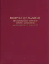 ELVE Registre "Mandat Transaction Immobilière", 200 pages