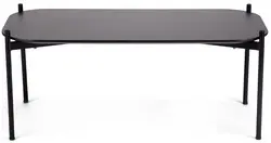 PAPERFLOW Table d'appoint MEET, (L)750 x (P)500 mm, noir