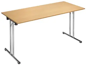 SODEMATUB Table pliante Chromeline1 "TPCH147H",rectangulaire