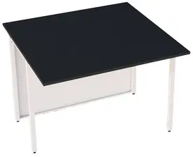 kerkmann Table annexe pour comptoir Cento, blanc/anthracite