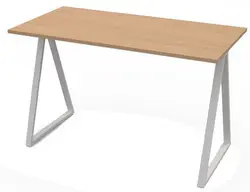PAPERFLOW Bureau easyHome LV9, blanc/hêtre