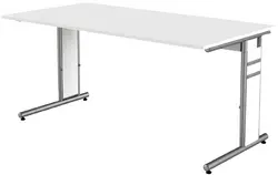 kerkmann Table d'appoint Form 4, (L)1.000 mm, blanc
