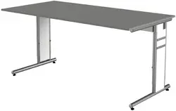 kerkmann Table d'appoint Form 4, (L)1.000 mm, graphite