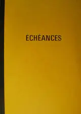 ELVE Piqûre "Echéancier", 96 pages, 297 x 210 mm