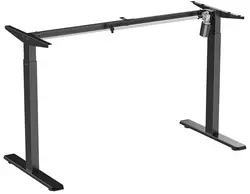 LogiLink Piètement de bureau, électrique, noir
