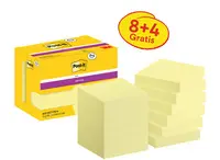 Post-it Bloc-note super sticky notes, 47,6 x 47,6 mm, 8+4