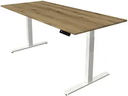 kerkmann Table de bureau assis-debout Move 3, (L)2.000 mm