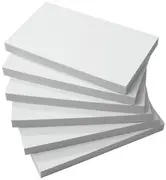 sigel Bloc-notes adhésif, 125 x 75 mm, uni, blanc