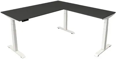 kerkmann Bureau réglable en hauteur Move 4 avec extension