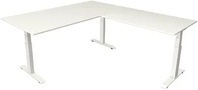 kerkmann Bureau réglable en hauteur Move 4 avec extension