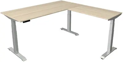 kerkmann Bureau réglable en hauteur Move 4 avec extension